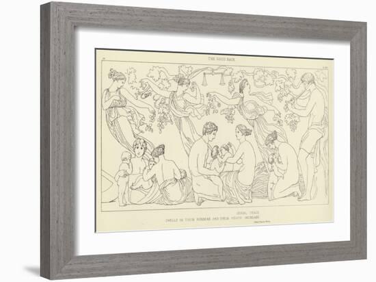 The Good Race-John Flaxman-Framed Giclee Print