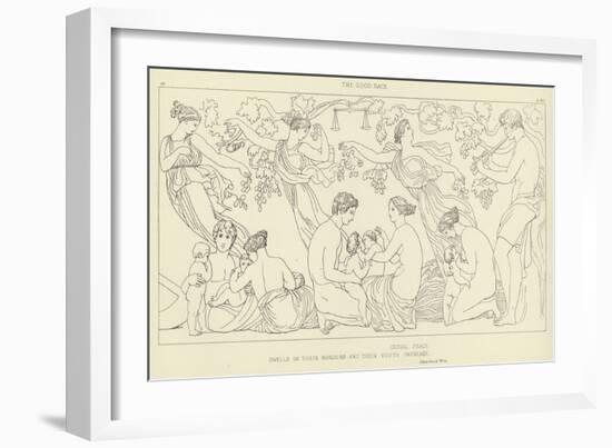 The Good Race-John Flaxman-Framed Giclee Print