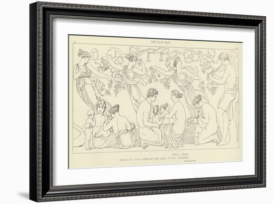 The Good Race-John Flaxman-Framed Giclee Print
