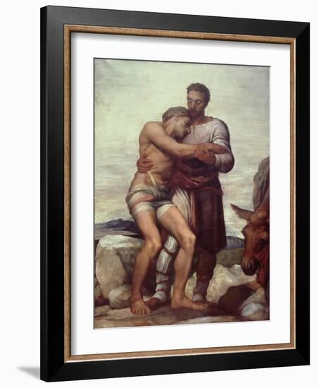 The Good Samaritan, 1852-George Frederick Watts-Framed Giclee Print