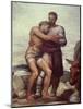 The Good Samaritan, 1852-George Frederick Watts-Mounted Giclee Print