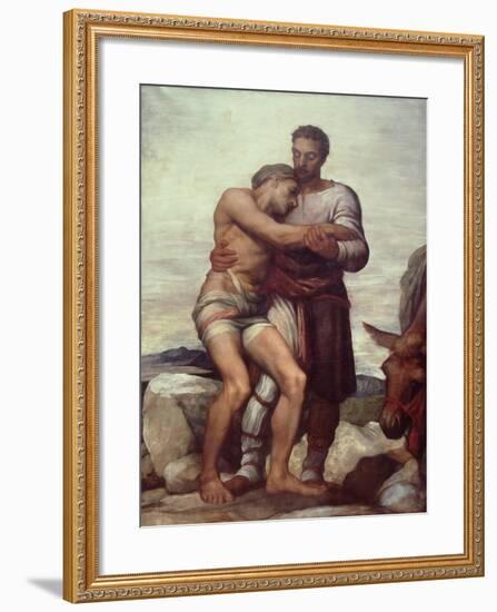 The Good Samaritan, 1852-George Frederick Watts-Framed Giclee Print