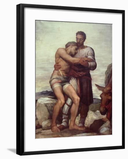 The Good Samaritan, 1852-George Frederick Watts-Framed Giclee Print