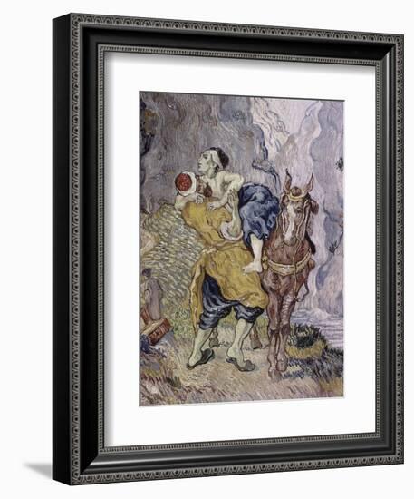 The Good Samaritan, 1890-Vincent van Gogh-Framed Giclee Print