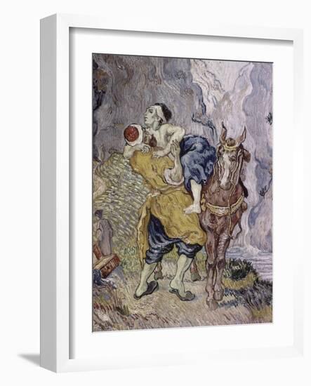 The Good Samaritan, 1890-Vincent van Gogh-Framed Giclee Print