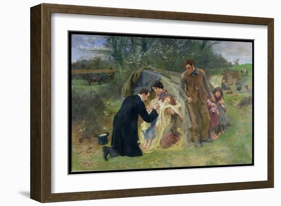 The Good Samaritan, 1899-William Small-Framed Giclee Print