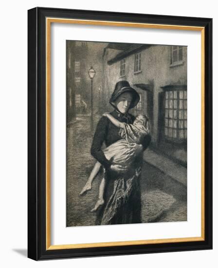 'The Good Samaritan', 1911, (1912)-Gunning King-Framed Giclee Print