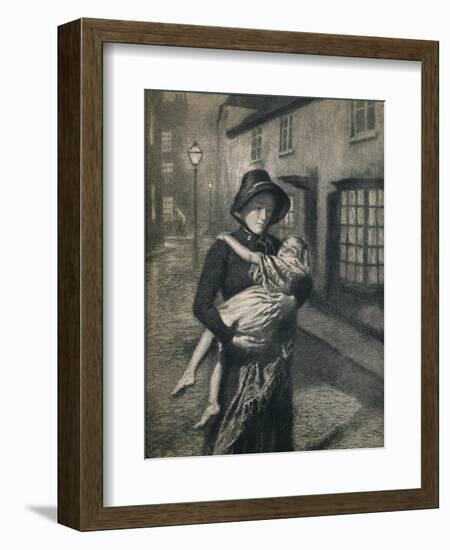 'The Good Samaritan', 1911, (1912)-Gunning King-Framed Giclee Print