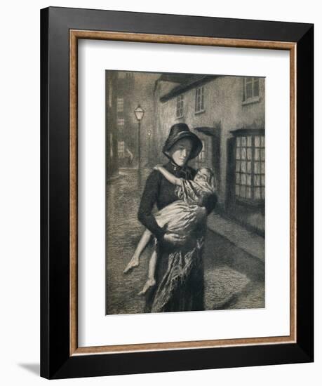 'The Good Samaritan', 1911, (1912)-Gunning King-Framed Giclee Print