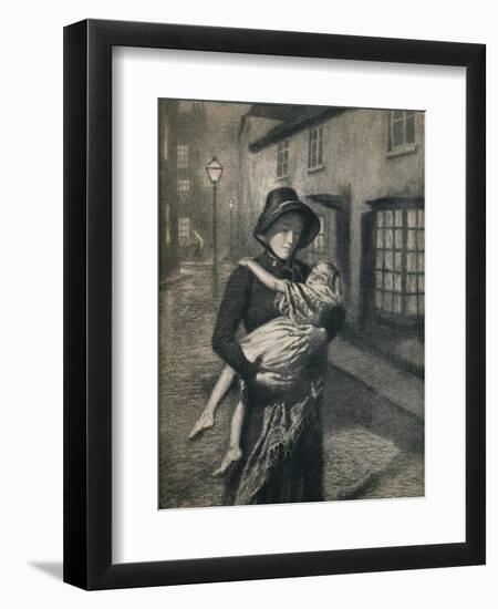 'The Good Samaritan', 1911, (1912)-Gunning King-Framed Giclee Print