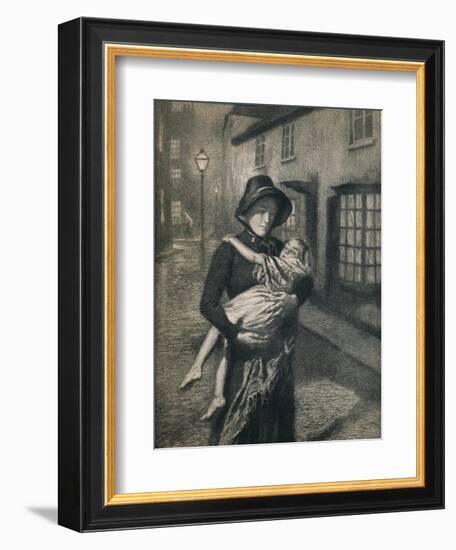 'The Good Samaritan', 1911, (1912)-Gunning King-Framed Giclee Print