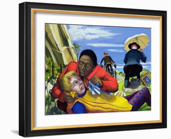 The Good Samaritan, 1994-Dinah Roe Kendall-Framed Giclee Print