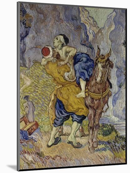 The Good Samaritan (After Delacroix), 1890-Vincent van Gogh-Mounted Giclee Print