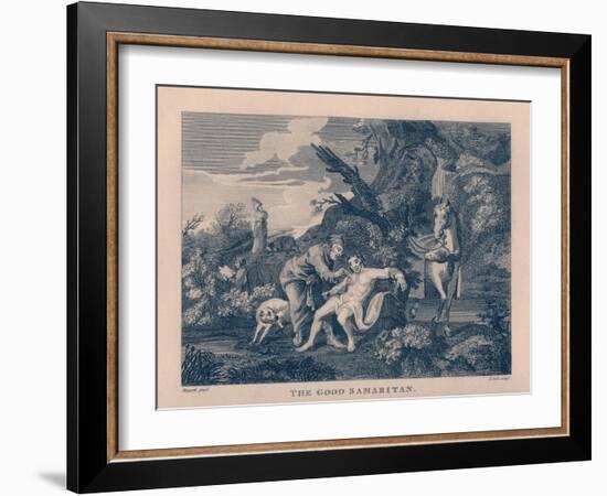 The Good Samaritan by William Hogarth-William Hogarth-Framed Giclee Print