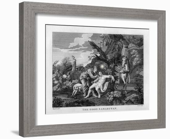 The Good Samaritan by William Hogarth-William Hogarth-Framed Giclee Print