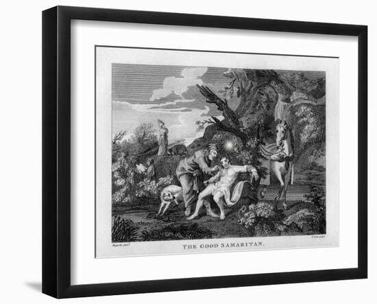 The Good Samaritan by William Hogarth-William Hogarth-Framed Giclee Print