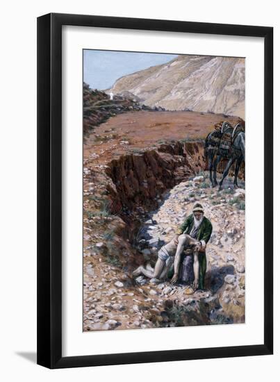 The Good Samaritan, Illustration for 'The Life of Christ', C.1886-94-James Tissot-Framed Giclee Print