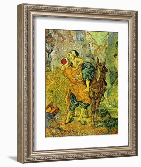 The Good Samaritan-Vincent van Gogh-Framed Art Print
