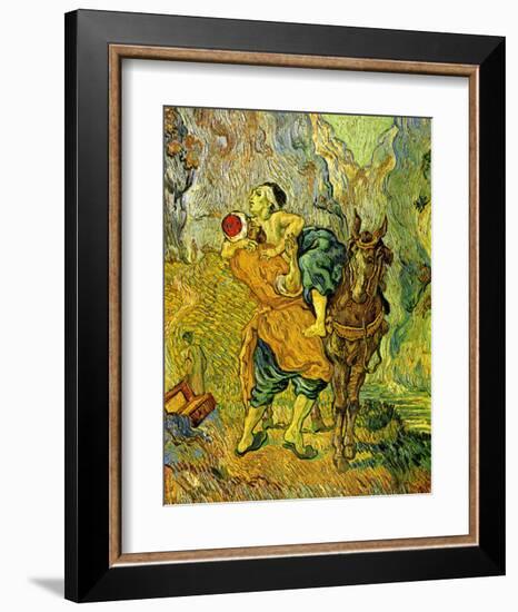 The Good Samaritan-Vincent van Gogh-Framed Art Print