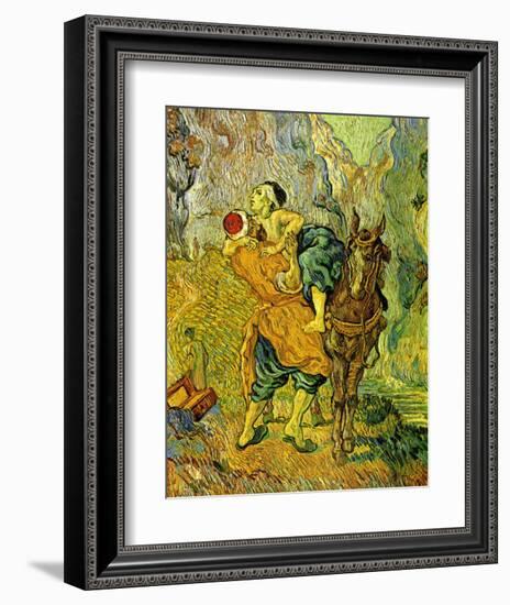 The Good Samaritan-Vincent van Gogh-Framed Art Print