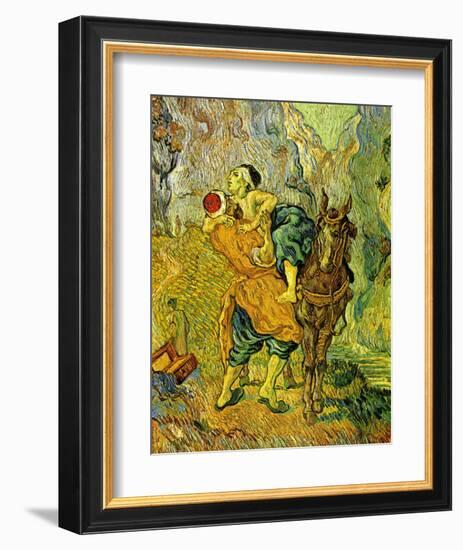 The Good Samaritan-Vincent van Gogh-Framed Art Print