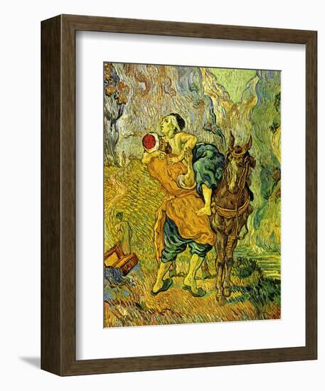 The Good Samaritan-Vincent van Gogh-Framed Art Print