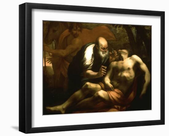 The Good Samaritan-Antonio Zanchi-Framed Giclee Print