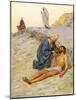 The Good Samaritan-William Henry Margetson-Mounted Giclee Print