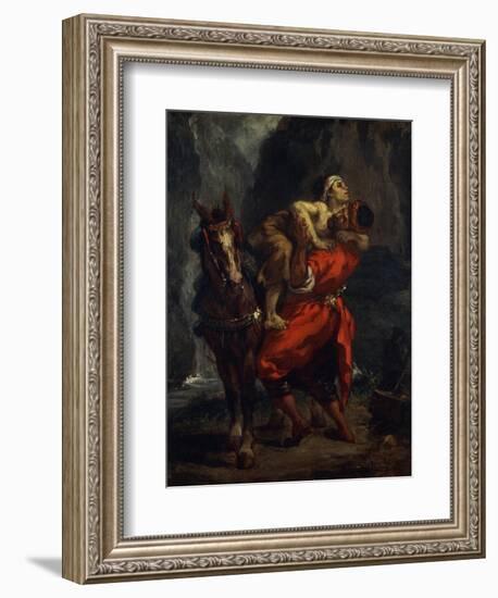 The Good Samaritan-Eugene Delacroix-Framed Giclee Print