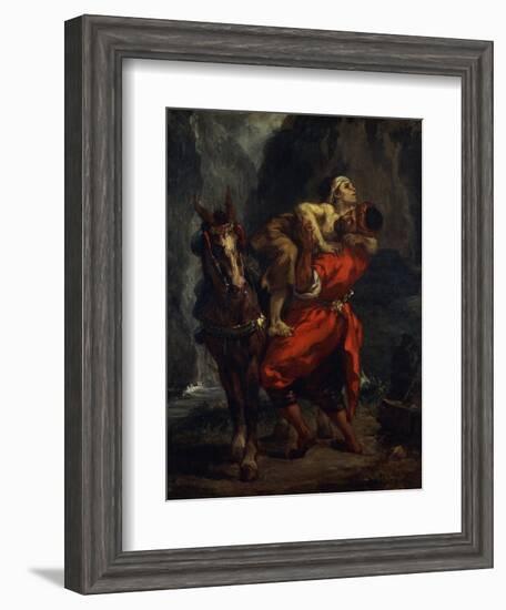 The Good Samaritan-Eugene Delacroix-Framed Giclee Print