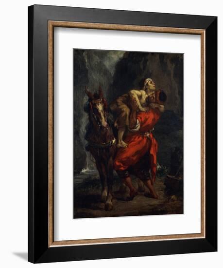 The Good Samaritan-Eugene Delacroix-Framed Giclee Print