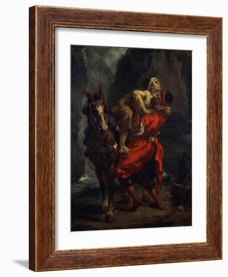 The Good Samaritan-Eugene Delacroix-Framed Giclee Print