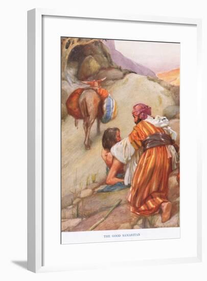 The Good Samaritan-Arthur A. Dixon-Framed Giclee Print