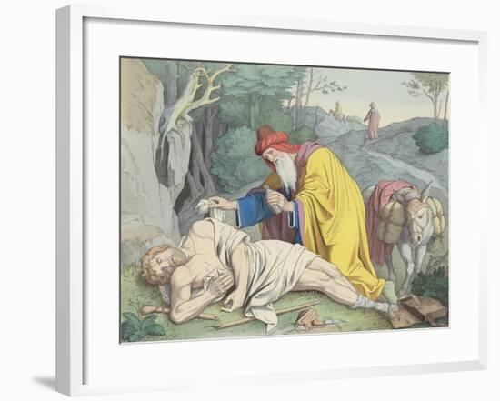 The Good Samaritan-null-Framed Giclee Print