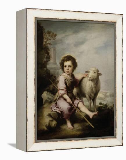 The Good Shepherd, Ca. 1660, Spanish School-Bartolome Esteban Murillo-Framed Premier Image Canvas