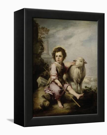 The Good Shepherd, Ca. 1660, Spanish School-Bartolome Esteban Murillo-Framed Premier Image Canvas