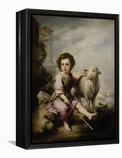 The Good Shepherd, Ca. 1660, Spanish School-Bartolome Esteban Murillo-Framed Premier Image Canvas