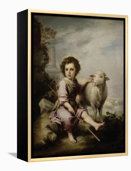 The Good Shepherd, Ca. 1660, Spanish School-Bartolome Esteban Murillo-Framed Premier Image Canvas