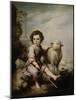 The Good Shepherd, Ca. 1660, Spanish School-Bartolome Esteban Murillo-Mounted Giclee Print