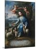 The Good Shepherd, El Buen Pastor, 1765-Miguel Cabrera-Mounted Giclee Print