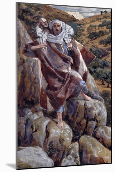 The Good Shepherd, Illustration for 'The Life of Christ', C.1886-94-James Tissot-Mounted Giclee Print