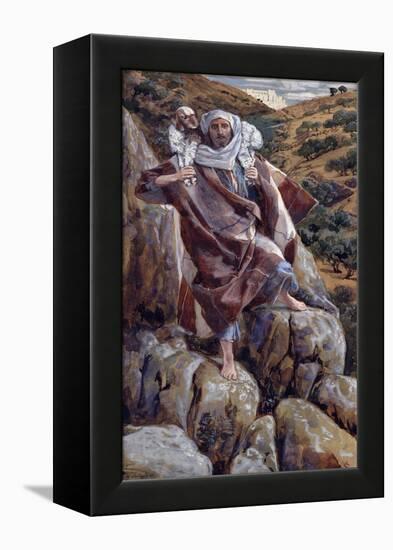 The Good Shepherd, Illustration for 'The Life of Christ', C.1886-94-James Tissot-Framed Premier Image Canvas