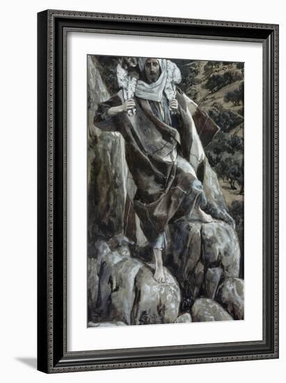 The Good Shepherd-James Tissot-Framed Giclee Print