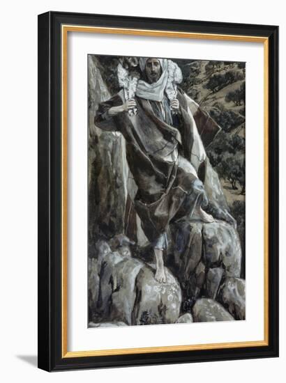 The Good Shepherd-James Tissot-Framed Giclee Print