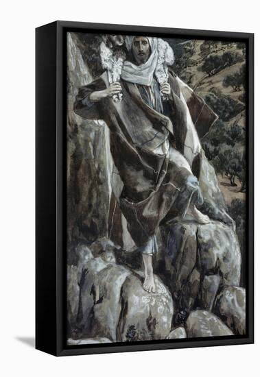 The Good Shepherd-James Tissot-Framed Premier Image Canvas