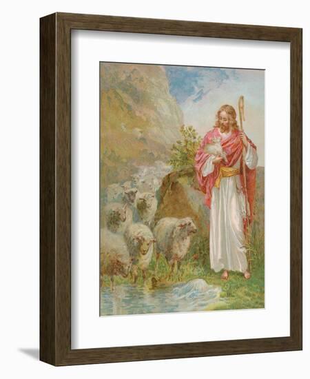 The Good Shepherd-null-Framed Giclee Print