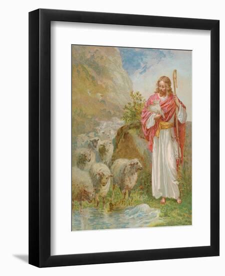 The Good Shepherd-null-Framed Giclee Print