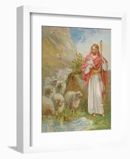 The Good Shepherd-null-Framed Giclee Print