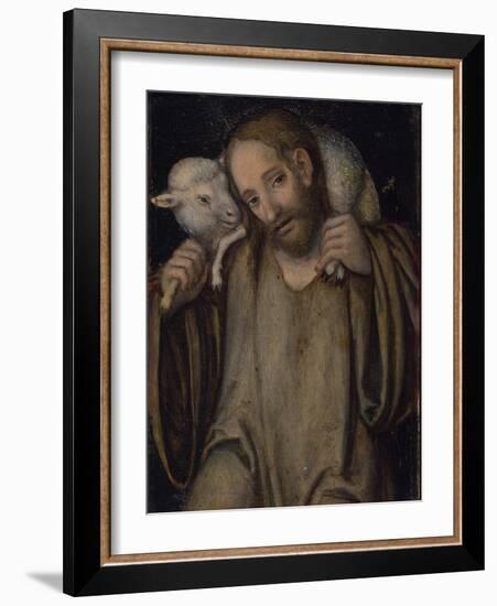 The Good Shepherd-Lucas Cranach the Elder-Framed Giclee Print