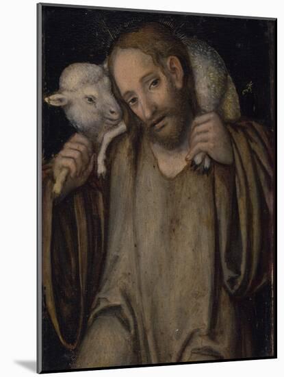 The Good Shepherd-Lucas Cranach the Elder-Mounted Giclee Print